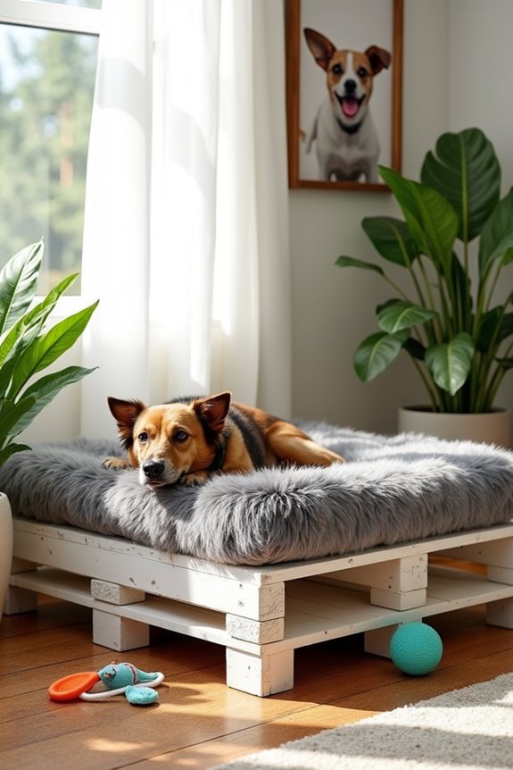 chic and cozy pet bed