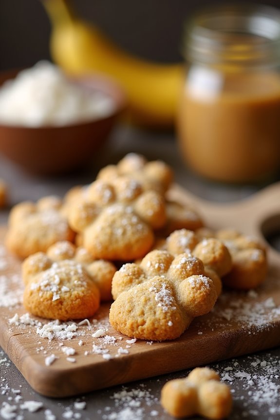 coconut banana crunch bites