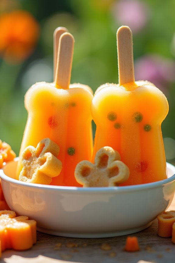 coconut mango dog treats