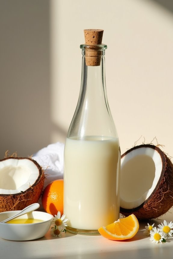 coconut oil dog shampoo