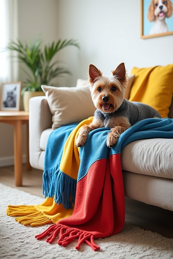 cozy diy pet blanket