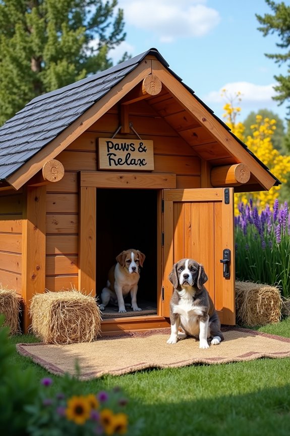 cozy insulated dog kennel