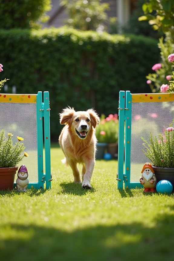 creative diy pet fencing