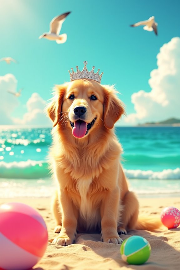 creative dog photo overlays