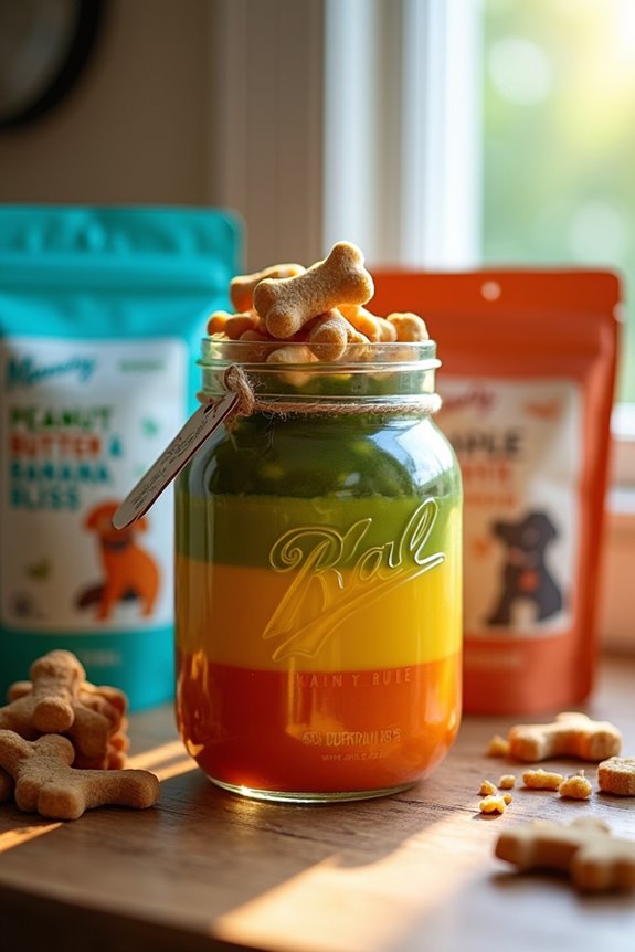 creative dog treat packaging