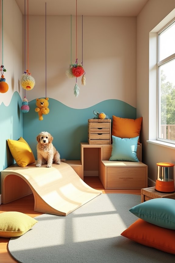 creative indoor dog enclosures