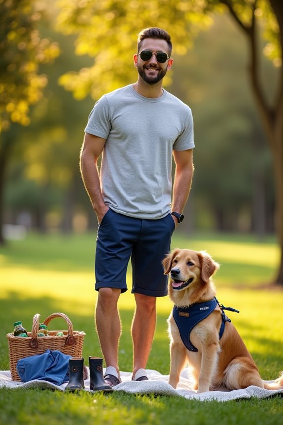 customizable dog dad apparel