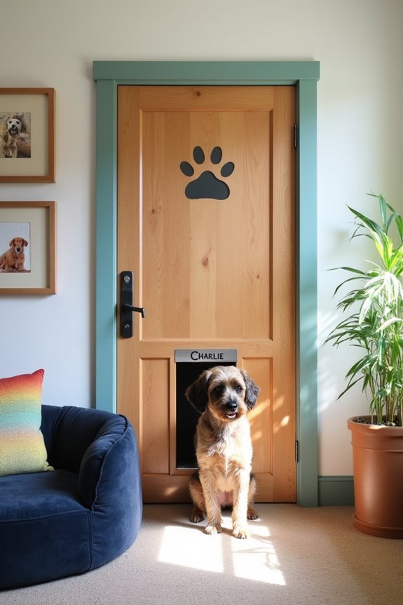 customizable pet door design