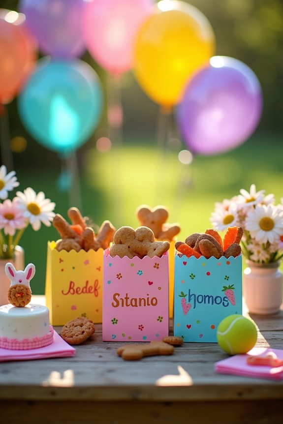 customizable pet goodie bags