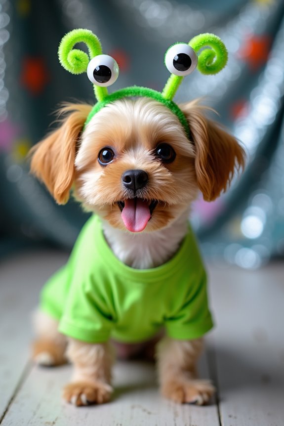 diy cosmic dog costume