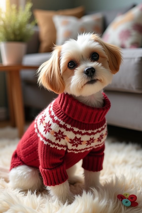 diy cozy dog sweater