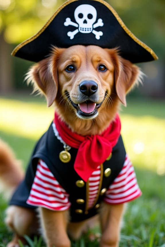 diy cozy pirate costume