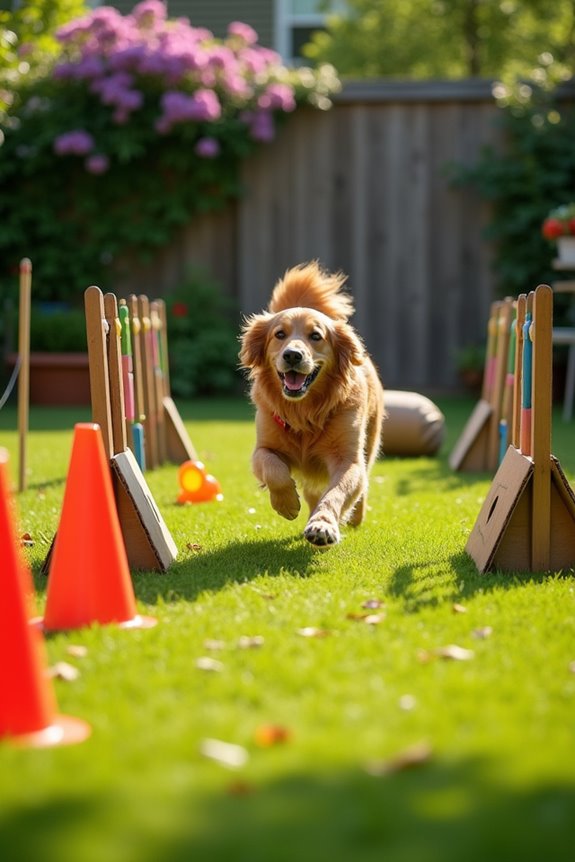 diy dog agility course