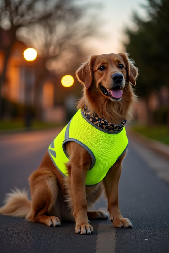 diy reflective dog vest