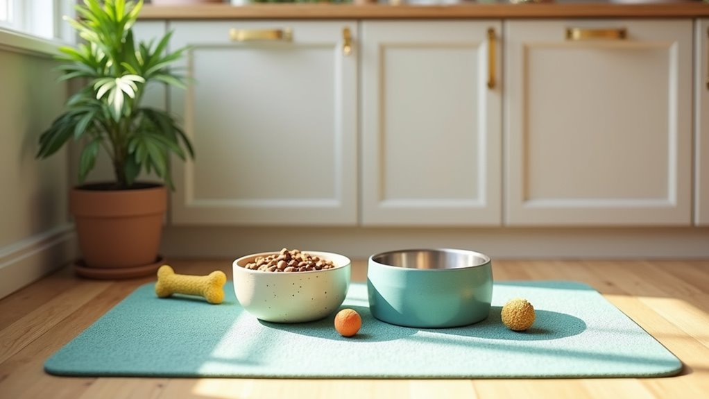 dog feeding station ideas