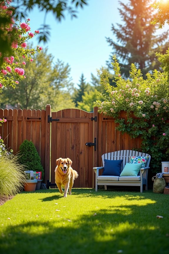 dog friendly fence options