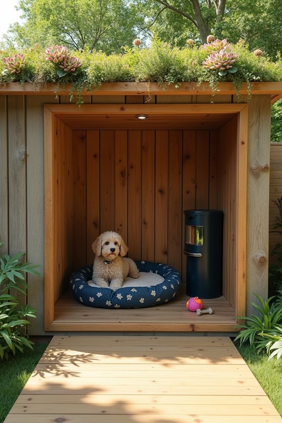 eco friendly dog kennel design