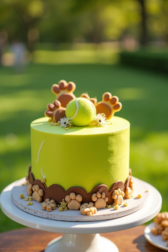 fetch inspired cake creation fun