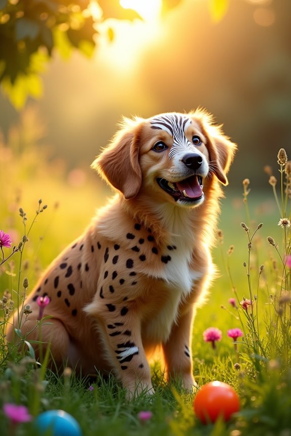 fierce animal print dyeing