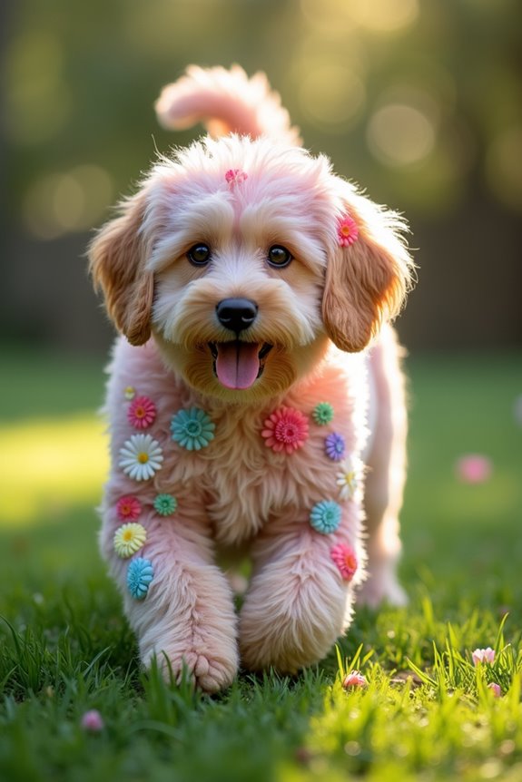 floral motifs for dogs
