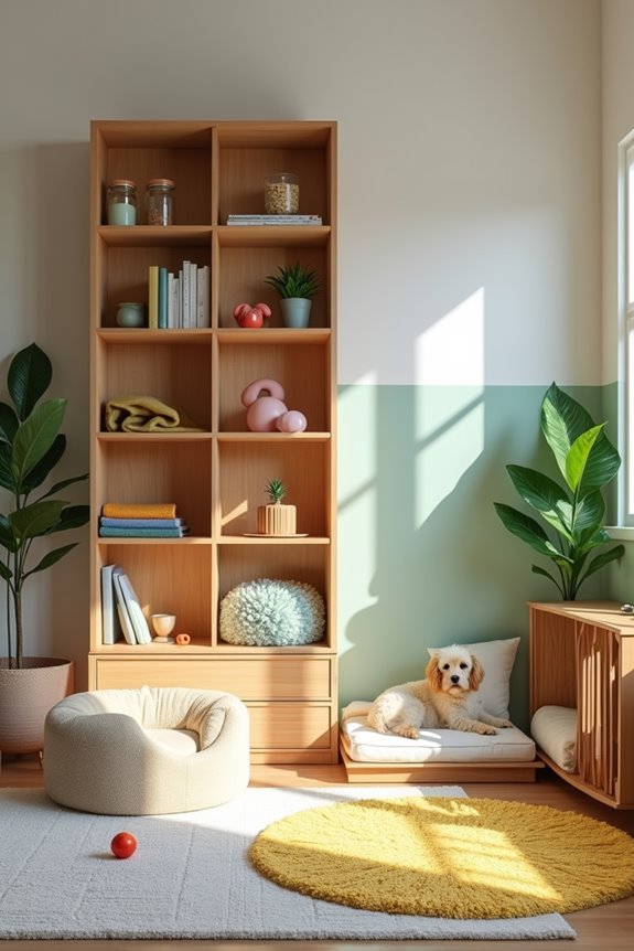 functional dog space dividers