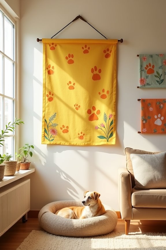 furry friend wall decor