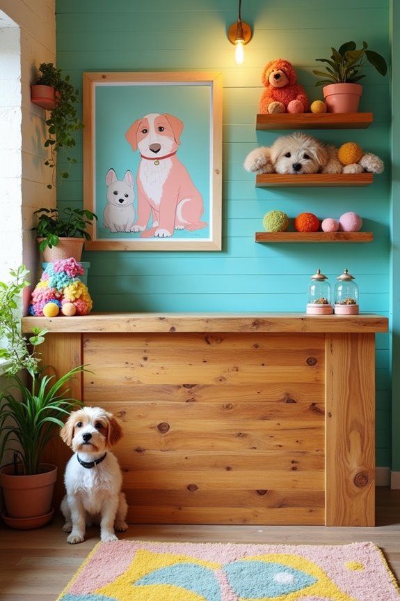 natural textures playful colors