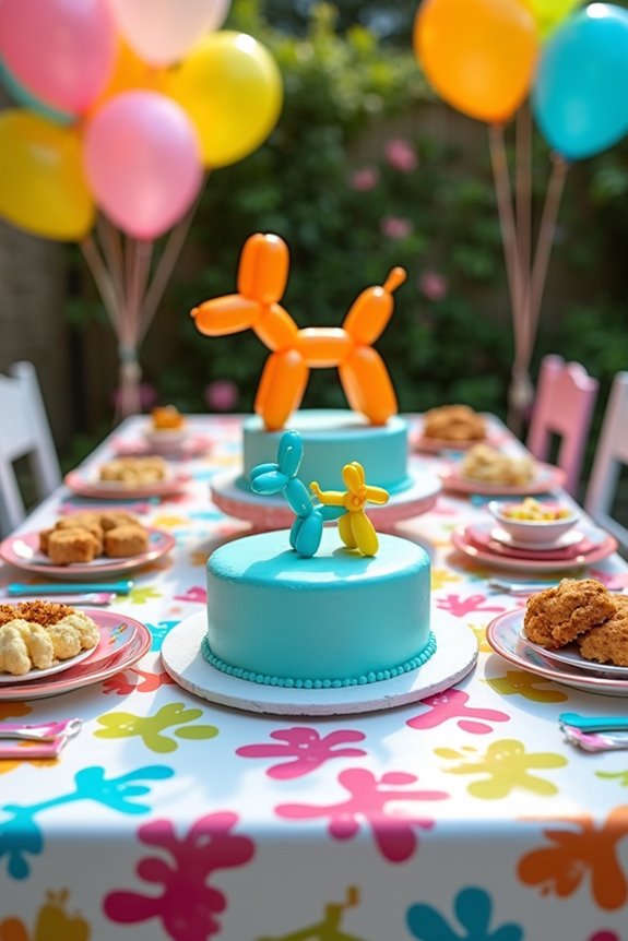 paw print tablecloth party essentials