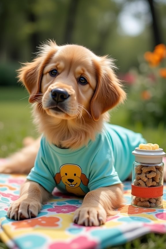 playful cartoon dog fashion