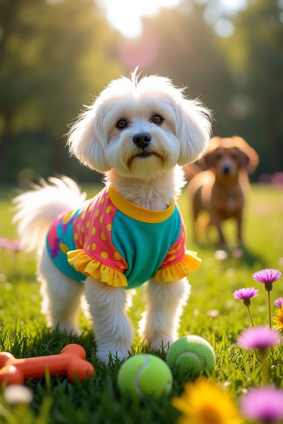 playful vibrant dog t shirts