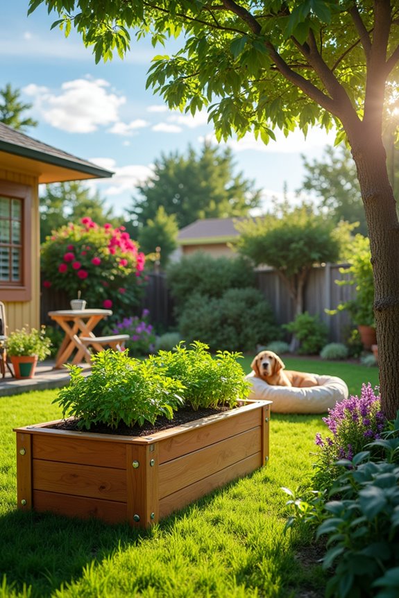 raised beds for dogs