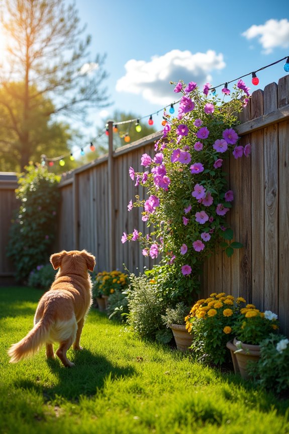 repurposed trellis fence charm