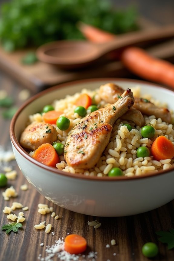 savory lamb rice dish