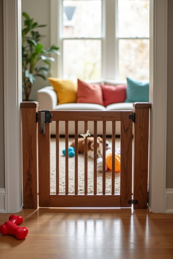 secure space for pets