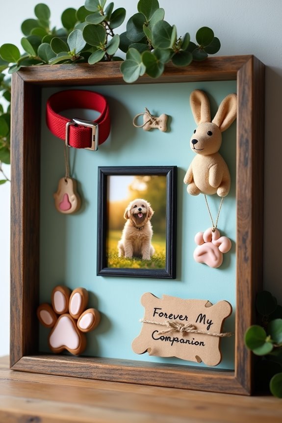 shadow box memory display