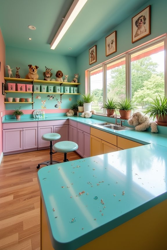 sleek colorful durable countertops