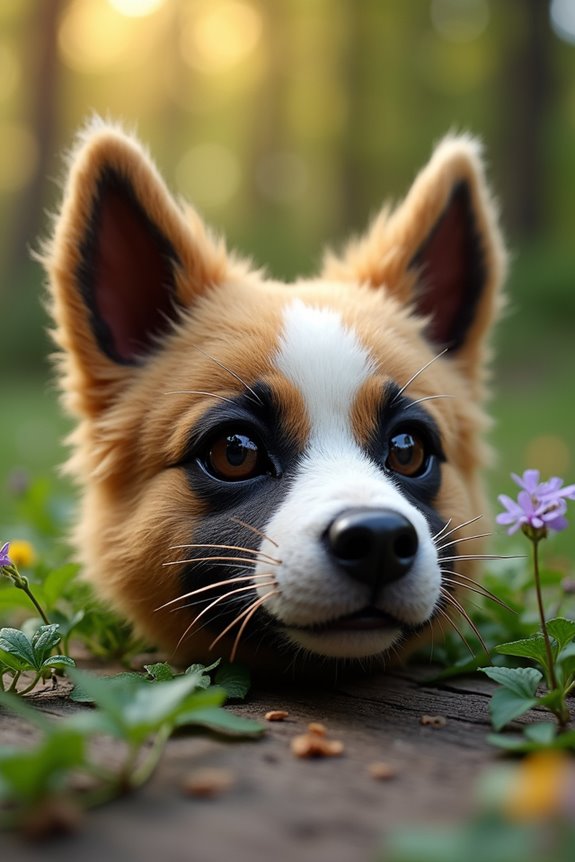 snout texture and design