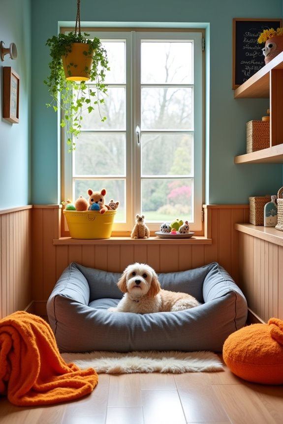 stylish and functional kennel design