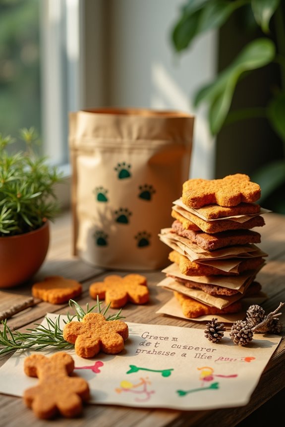 sustainable dog treat packaging