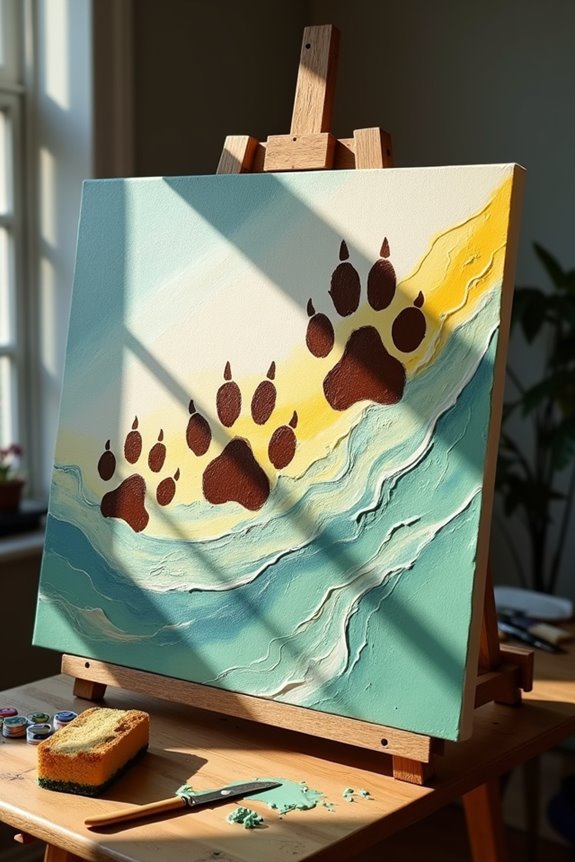 textured background art techniques