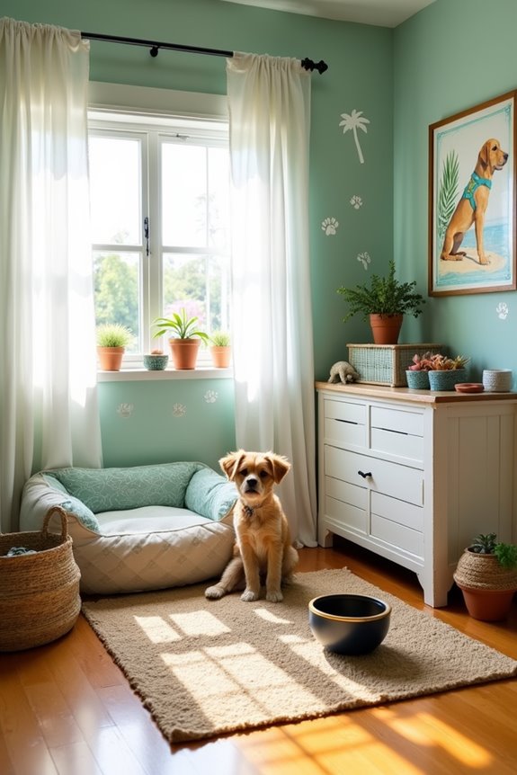 themed dog kennel d cor