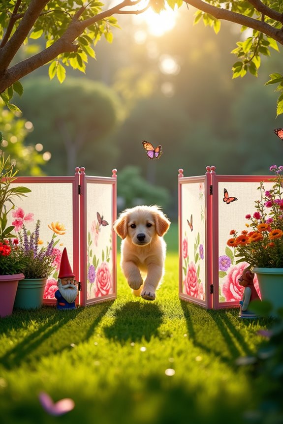 themed garden fencing styles