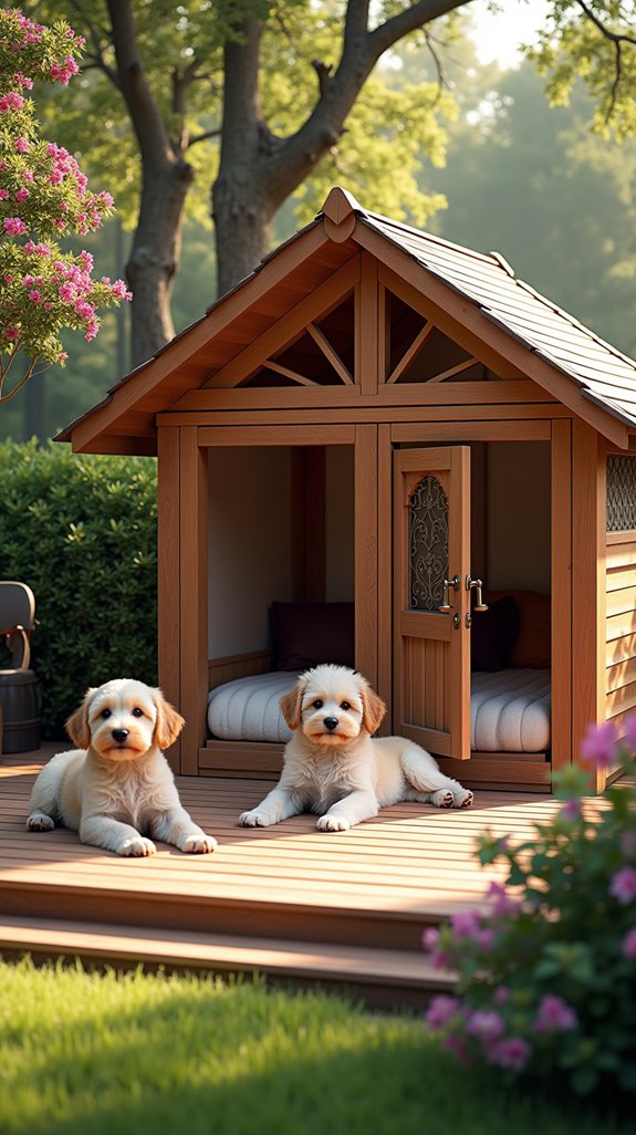 canine luxury living space