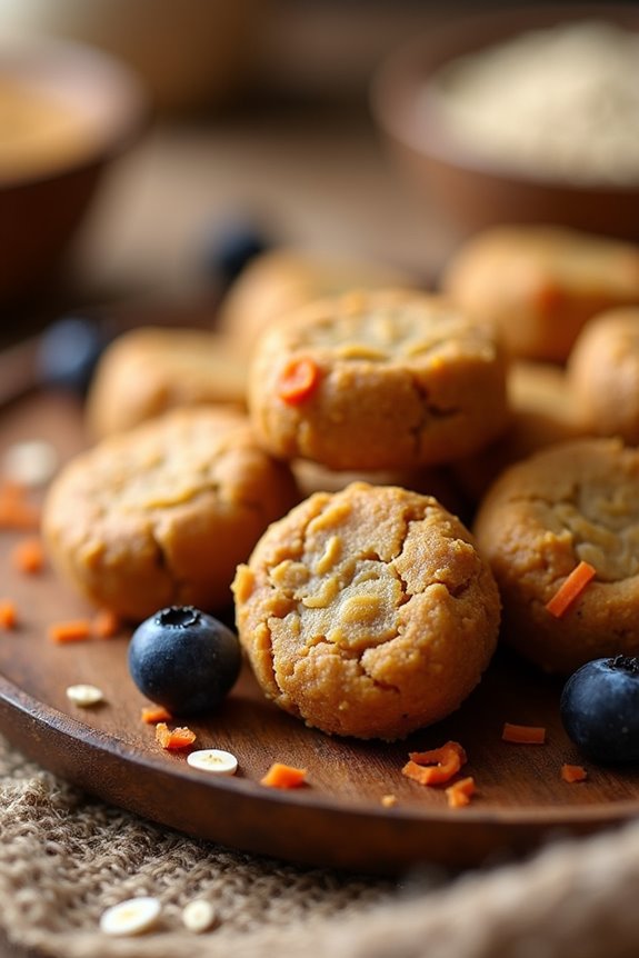 carrot and sweet potato treats