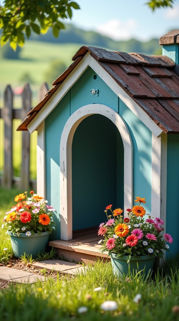 charming dog house oasis