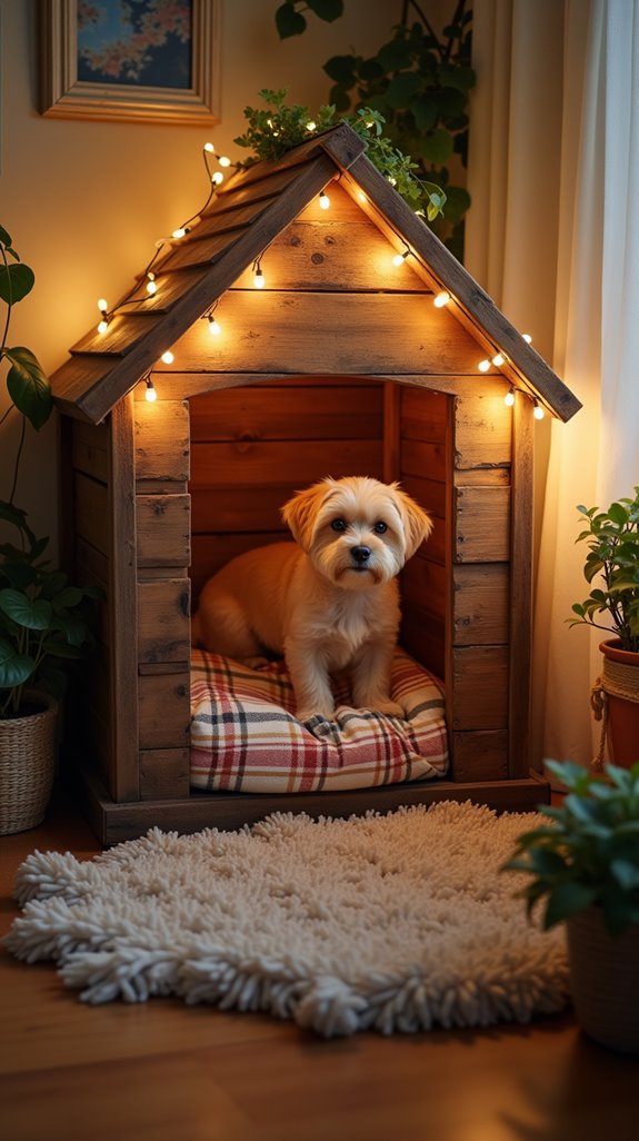 charming vintage dog retreat