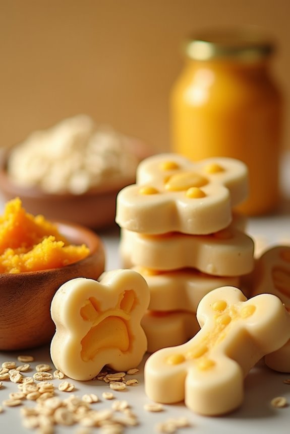 chewy carob oat bites