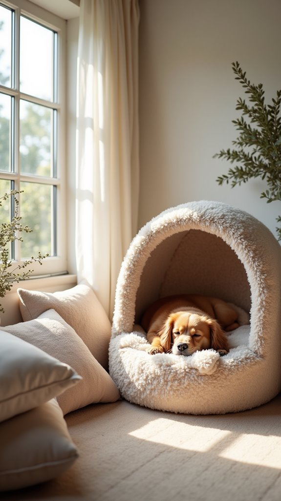 chic multifunctional dog lounge