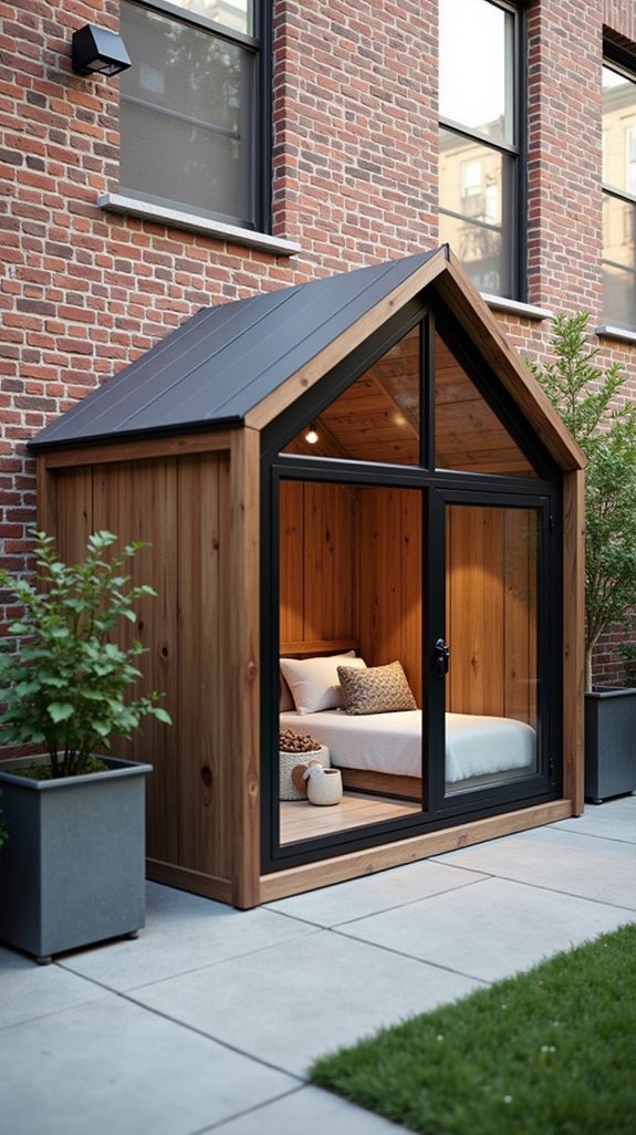 chic urban dog space