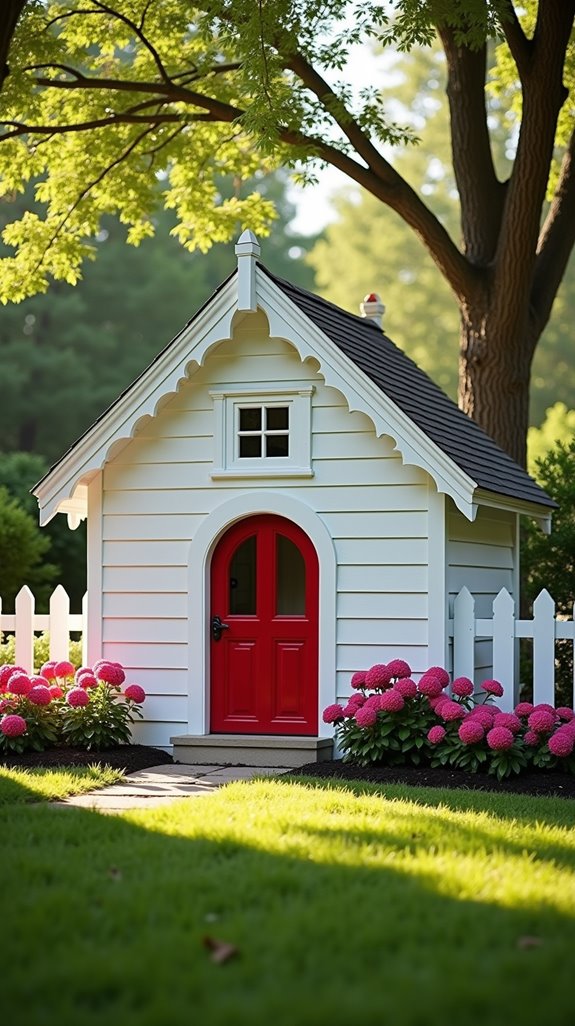 classic colonial dog house